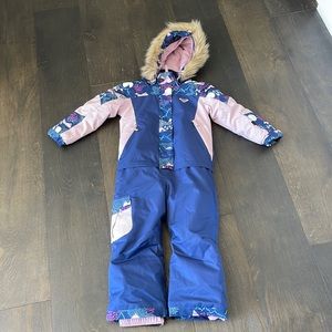 Roxy girls one piece snowsuit
